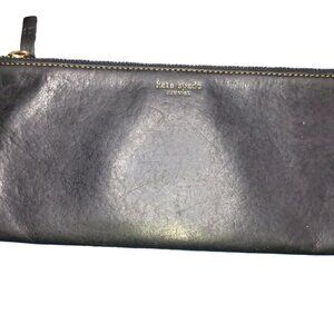 Kate Spade New York Leather Wallet Cosmetic pouch